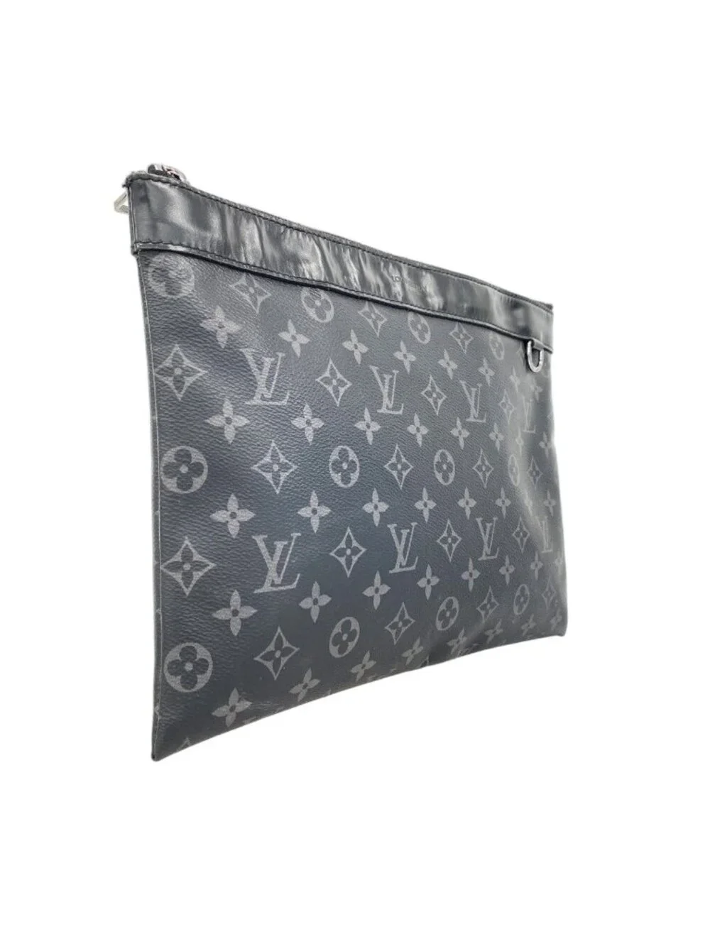 Louis Vuitton Clutch Monogram Eclipse Pochette Discovery Black